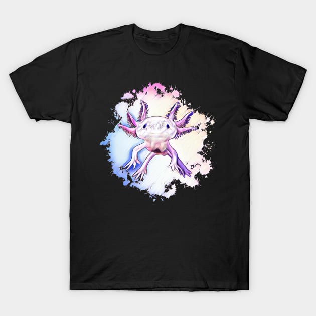 Axolotl T-Shirt by Nimmersatt